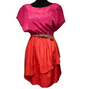 *NWT* Belted Casual Mini Dress